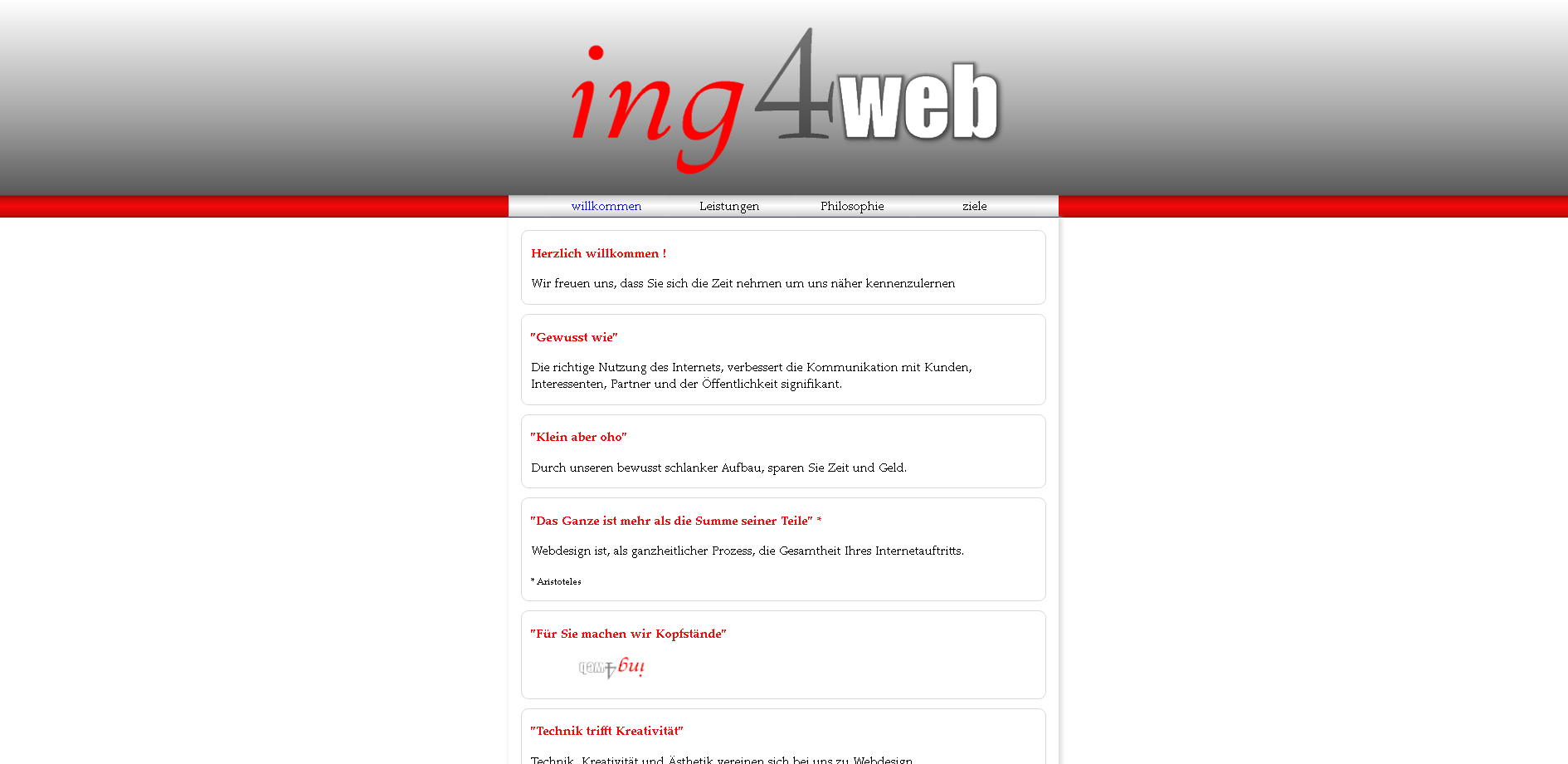 ing4web 2012